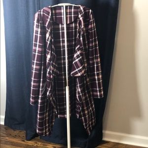 Design lab lord & Taylor plaid jacket